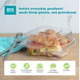 thumbnail image 2 of good natured Multi-Purpose Clamshell Food Containers - Package of 230 - Durable Alternative Plastic Containers, Ideal Sandwich Containers, Perfect To Go Containers for Everyday Use, 2 of 6