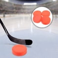 thumbnail image 1 of HAMPPLIES 4pcs Ice Hockey Pucks for Training and Competition Outdoor Practice with Skid Design for Improved Grip Performance, 1 of 6