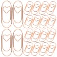 thumbnail image 3 of Shisuyan Pinces en Forme de Cœur Petites Roses pour Femmes Usage Quotidien 100 Pcs 0.79*0.39*0.04 Po, 3 of 9