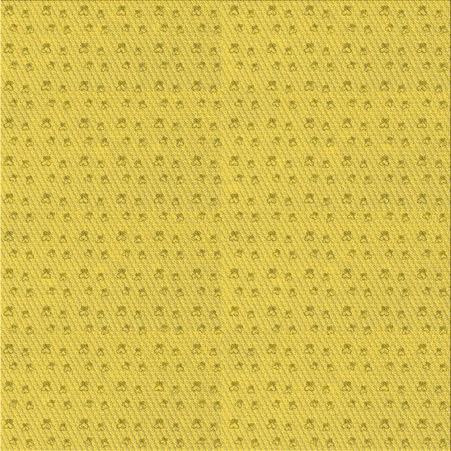 Ahgly Company Tapis d'Intérieur Lavable en Machine Carré Jaune Transitionnel, 5 Pieds Carré
