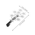 thumbnail image 3 of 2pcs Star Barrette Elegant Hairpins for Women Glitter Styling Pins Cute Hairpin Fancy Hair Barrettes Decorative Hairpins Hair Clips for Girls Bling Ha, 3 of 4