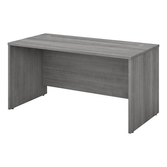 Scranton & Co Furniture 66"x30" Contemporary Engineered Wood Desk in Gray