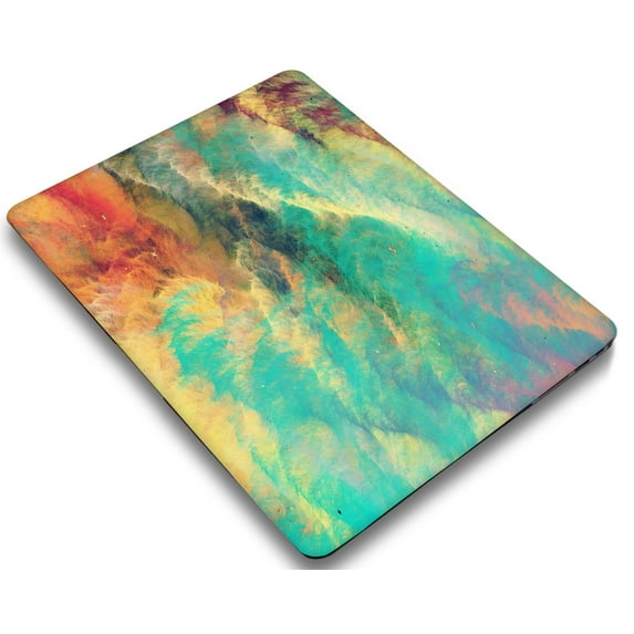 KSK KAISHEK Hard Protective Shell Case Cover Only Compatible 2019-2016 Released MacBook Pro 15" with Retina Display Touch Bar + Black Keyboard Cover Model: A1707&A1990 Marble 235