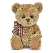 Bearington Collection Baby Shaggy Brown Plush Stuffed Animal Teddy Bear, 11 inches