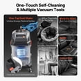 thumbnail image 4 of Commercial Shop Vac, 11 Gallon Wet Dry Shop Vacuum, 5.5 Peak HP Portable with One-Button Self-Cleaning, 1350W Input, 1.25in x 7ft Hose, 20ft Cord, Industrial-Grade for Jobsite, Workshop, 4 of 5