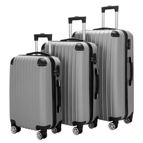 Zimtown Luggage Set ABS 20in/24in/28in Suitcase with TSA Lock Spinner