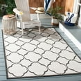 thumbnail image 2 of SAFAVIEH Beach House Nick Indoor/Outdoor Area Rug Light Grey/Charcoal, 5'3" x 7'6", 2 of 5