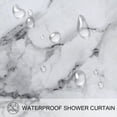 thumbnail image 3 of Marble Waterproof Printed Shower Curtain Sets with Hook for Bathroom Decoration - Bathroom Curtain for Home Decor, 3 of 6