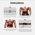 thumbnail image 4 of USB Muscle Trainer Abdominal Muscle Electrical Stimulation Multifunctional Fitness Accessories Abdominal Muscle Shaping Massager Pad Home Gym Abdomen Massager, 4 of 8