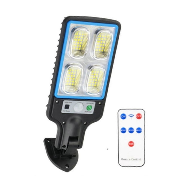 B-Solar Outdoor Lights-Motion Sensor Solar Powered Lights3 Modes-with Remote Control-Wall Security Lights