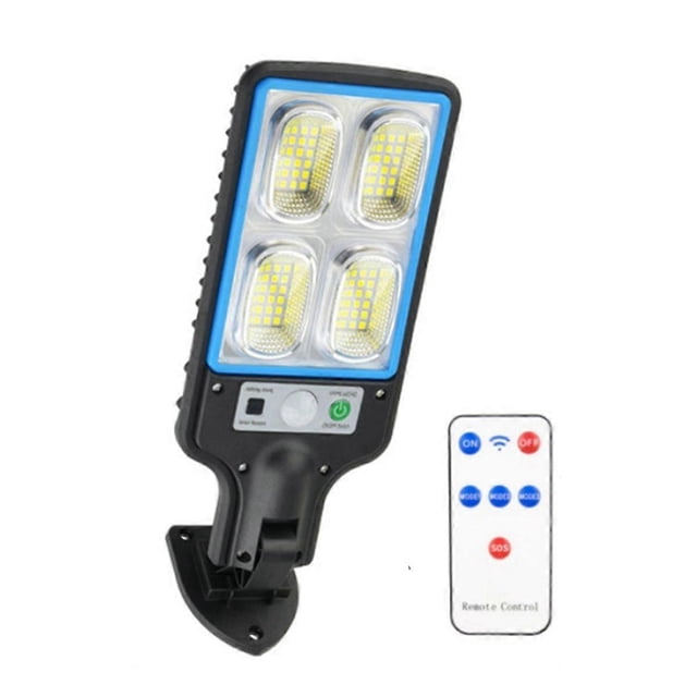 B-Solar Outdoor Lights-Motion Sensor Solar Powered Lights3 Modes-with Remote Control-Wall Security Lights