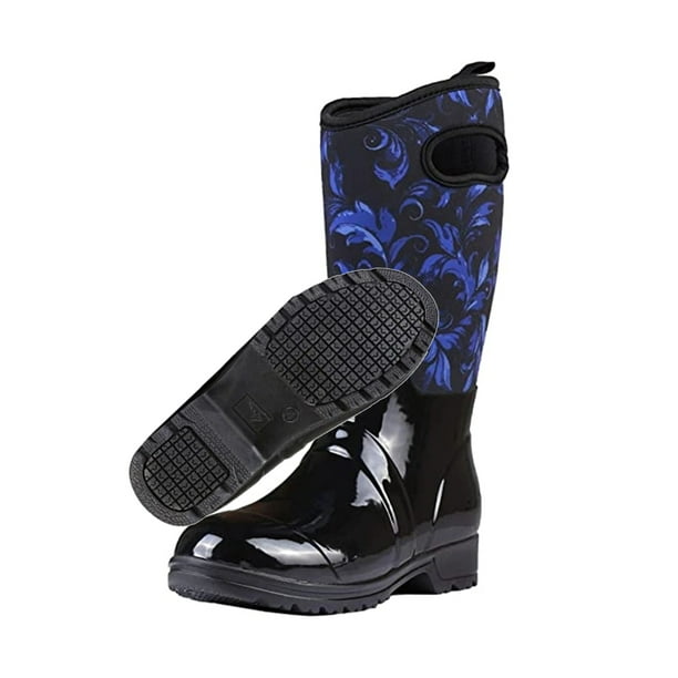 women's slip resistant rain boots