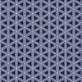 thumbnail image 1 of Ahgly Company Machine Washable Indoor Square Transitional Night Blue Area Rugs, 4' Square, 1 of 7