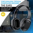 thumbnail image 5 of Philips Over Ear Wired Stereo Headphones for Podcasts, Studio Monitoring and Recording Headset for Computer, Keyboard and Guitar with 6.3 mm (1/4") Add On Adapter, 5 of 5