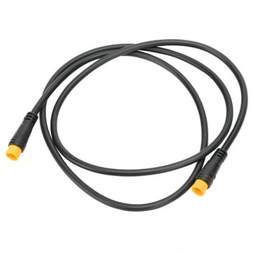 Waterproof 3-Pin Connector Adapter Cable - 87cm (34.3in) Male to Male for Electric Bicycles