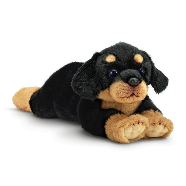 peluche chien rottweiler