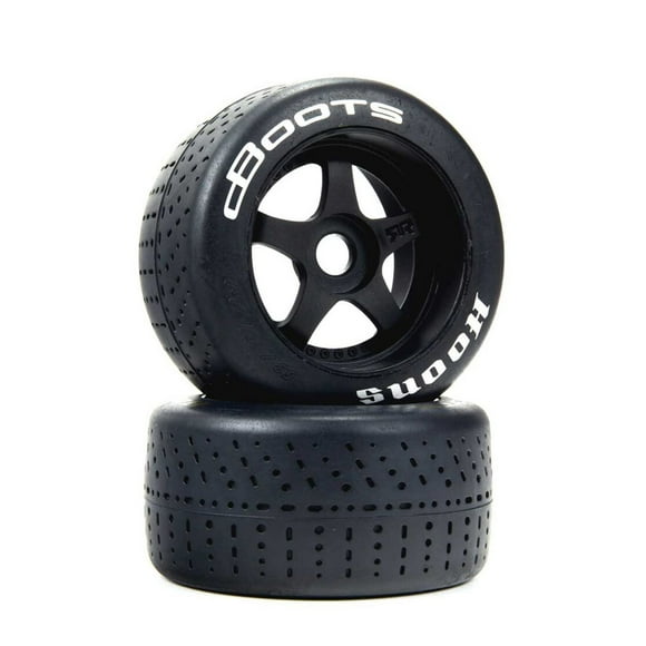 ARRMA dBoots Hoons 53/100 2.9 Tire Set Silver 5-Spoke (2), ARA550103
