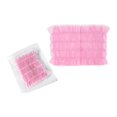thumbnail image 1 of 100 diademas faciales de spa para el cuidado de la piel, cómodas de usar para mujeres. Rosa, 1 of 7