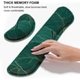 thumbnail image 3 of 3Pcs Ergonomic Large Mouse Pad and Keyboard Wrist Rest, Desk Pad for Keyboard and Mouse, 3-in-1 Gaming Mouse Pad with Wrist Support ,35.6" x 15.8", 3 of 5