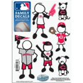 thumbnail image 1 of MLB Cincinnati Reds Small Family Decal Set, 1 of 3