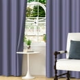 thumbnail image 3 of Lfeey Lavender Purple Curtains, Indoor/Outdoor Blackout Curtains, Grommet Window Curtains for Living Room, 42 x 84 inch, 2 Panels, 3 of 6