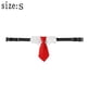 thumbnail image 2 of Collar de perro con lazo ajustable, collar de perro con corbata, collares formales de boda para perros y mascotas, 2 of 5