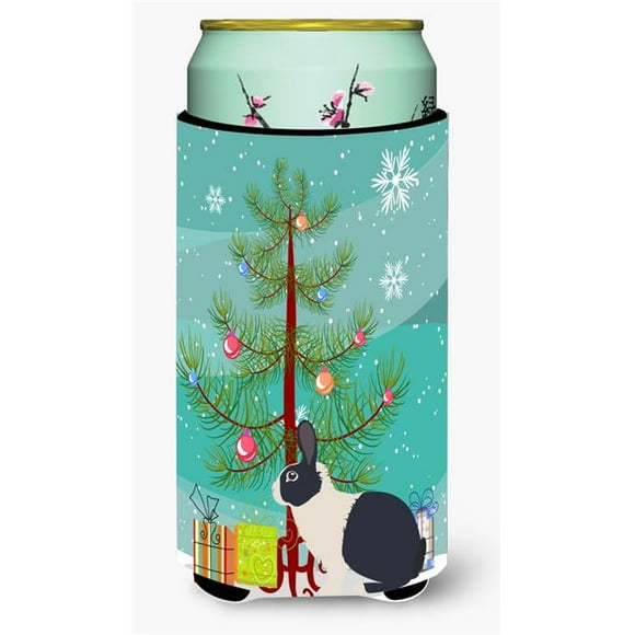 Carolines Treasures BB9325TBC Dutch Rabbit Christmas Tall Boy Beverage Insulator Hugger