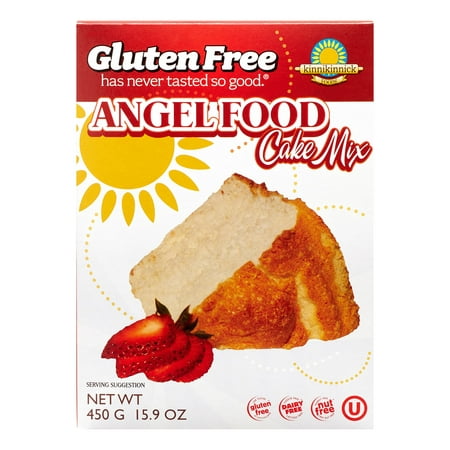 (12 Pack) Kinnikinnick Gluten Free Angel Food Cake Mix, 15.9