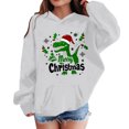 thumbnail image 1 of Sudadera con capucha para niñas y niños, sudadera de manga larga con cuello redondo y estampado de moda, jersey con bolsillo, sudadera de poliéster para niñas, 1 of 8