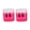 pink, variant on 2 Pack Double Hole Pencil Sharpeners with Lid, 4 Colors Optional for Students, Office, Art Use