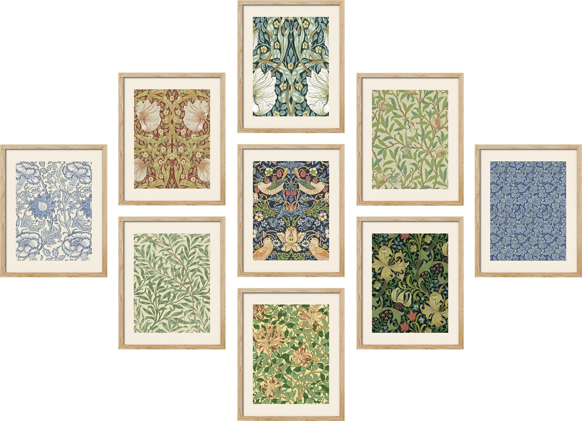 The Leonardo Collection Maniküre-Set William Morris – 5-teiliges Set In PU-Lederetui