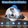 thumbnail image 4 of Sierra Circular Eléctrica Professional Para Cortar Madera, 4 of 4