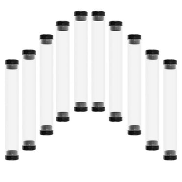 10Pcs Pen Gift Boxes Clear Pen Display Cases Acrylic Pencil Boxes Single Pen Holders Pen Case