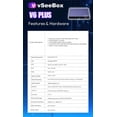thumbnail image 2 of VseeBox V6 Plus 8K Android 14 TV Box, 4GB RAM 64GB Storage, WiFi 6, USB 3.0,Voice Remote, 8K HDR, 2 of 11