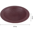 thumbnail image 3 of Turtle Bathing Pool Small for Reptiles & Amphibians - Resin Water Dish & Feeding Bowl with Gentle Slope - Safe for Turtles, Lizards, Frogs, Snakes,Brown, 3 of 6