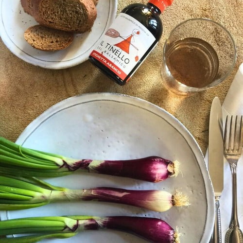 Il Tinello Balsamic Vinegar of Modena IGP Orange Label Medium Acidity 250ml, British Import (Pack of 2)