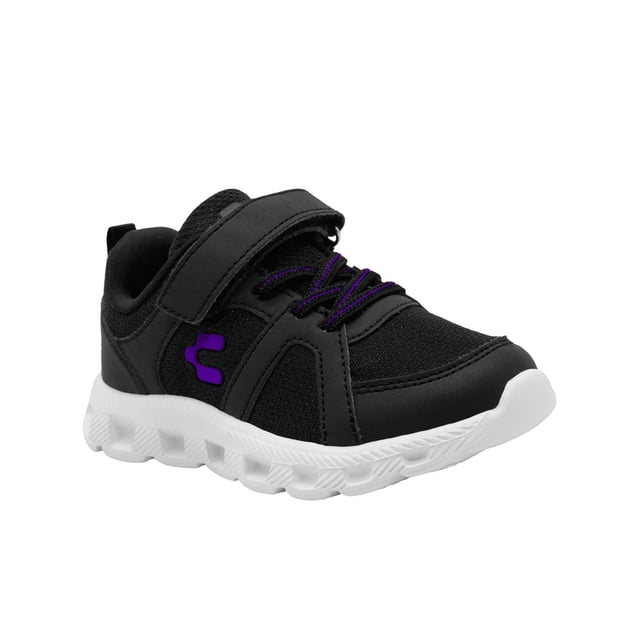 Tenis Sport Running Para Niña Charly® Negro Super Ligeros negro 17.5