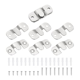 Uxcell LED Strip Mounting Brackets, Fixing Clips Clamps Holder For 5050 ...