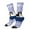 White, variant on Bernese Mountain Dog Sitting Bath Tub Crew Socks for Men & Women, Breathable Casual Athletic Ankle Socks