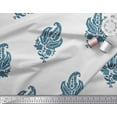 thumbnail image 3 of Soimoi Cotton Jersey Fabric Floral & Paisley Block Print Fabric by The Yard 58 Inch Wide, 3 of 3