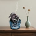 thumbnail image 6 of Ceramic Desktop Ornament Incense Burner - Decorative Backflow Aroma Diffuser for Home Living Room Enhancing, 6 of 6