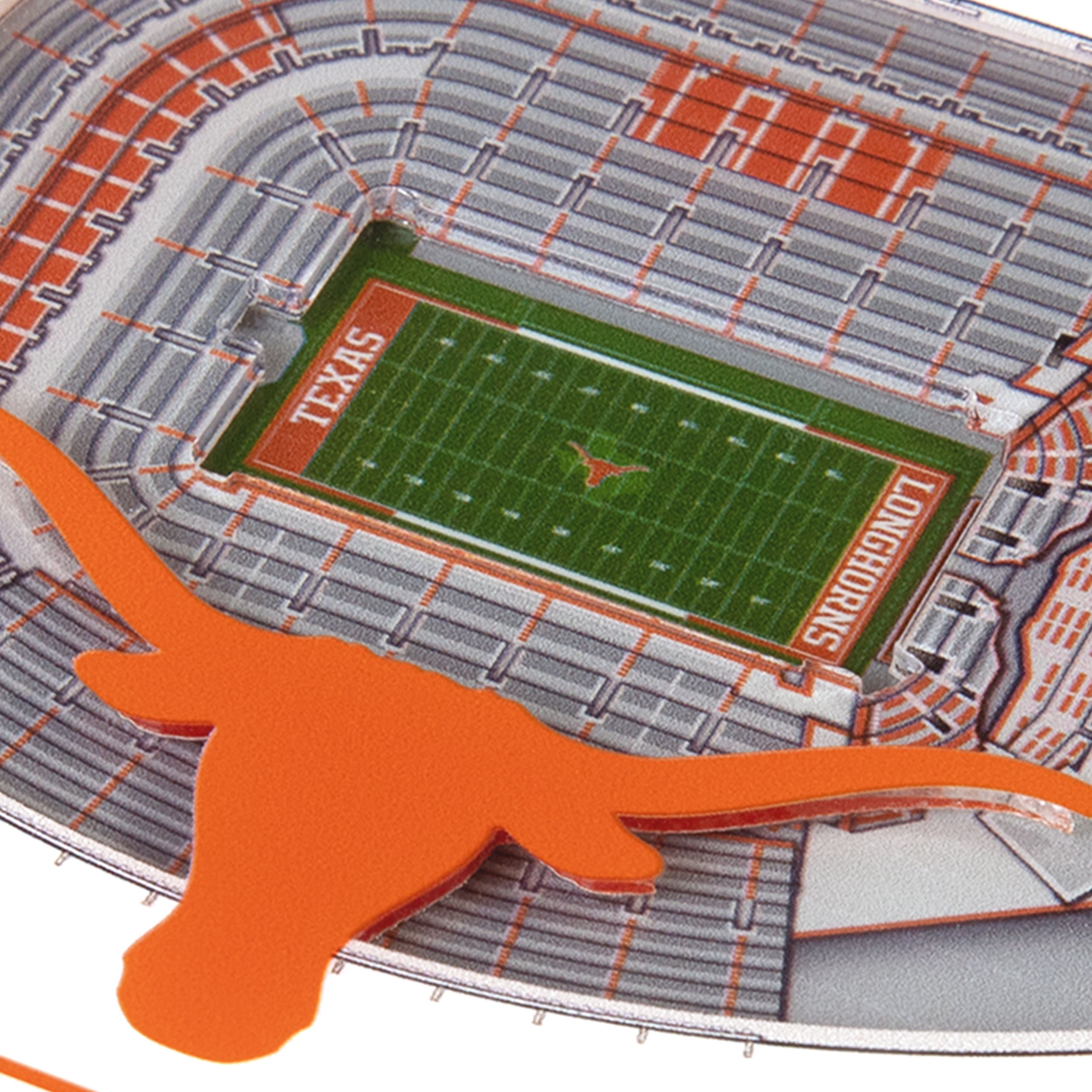 YouTheFan NCAA Texas Longhorns Stadiumview Cribbage