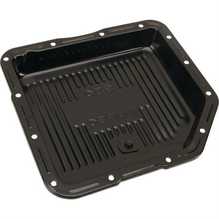 Gm Transmission Tools - Black Steel GM TH-350 Transmission Pan, 2 Inch Deep