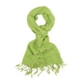 thumbnail image 2 of TrendsBlue Elegant Solid Color Viscose Fringe Scarf, 2 of 3