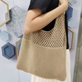 thumbnail image 4 of Bolso Hobo Para Mujer Bolsos Hobo Estéticos Tote Estético Accesorios Grunge De Hadas Caqui, 4 of 5