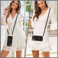 thumbnail image 6 of Allytechgroup for Samsung Galaxy Note 20 Ultra Wallet Case with 5 Cards Holders, Detachable Hand Strap & Shoulder Lanyard RFID Blocking Shockproof Protective Phone Case for Girls Women, Black, 6 of 7