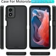 thumbnail image 7 of HCTian Phone Case for Motorola Moto G 5G 2024 Case with HD Screen Protector, Heavy Duty Shockproof & Dropproof 3-Layer Cover Phone Case for Moto G 5G 2024, 7 of 7