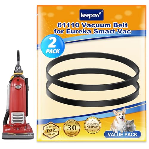 Style R Replacement Belt for Eureka 4870 4872 4874 4875 4880 4885 Series Boss SmartVac,  Part 61110, 61110A, 61110B, 61110C (2 Pack)