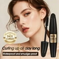 thumbnail image 6 of 4D Waterproof Volumizing Mascara – Lengthening & Curling, Smudge Proof, Clump Free – With Fiber Brush – For Dramatic Lashes – 1pc, 6 of 7