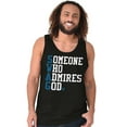 thumbnail image 5 of Someone Who Admires God Christian Tank Top T Shirts Men Women Brisco Brands S, 5 of 6